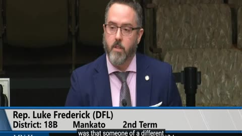 07 02-29-2024 MN HF 4021 A2 Rep Luke Frederick (D) Comments