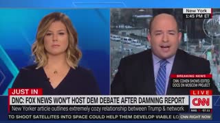 CNN's Stelter defends DNC decision to bar Fox News from debates