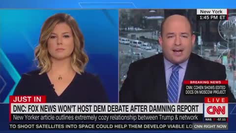 CNN's Stelter defends DNC decision to bar Fox News from debates