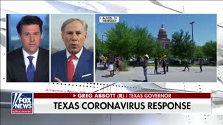 Gov. Abbott talks about reopening Texas economy on Fox News