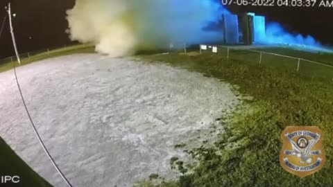 surveillance video from this Georgia Guidestones explosion