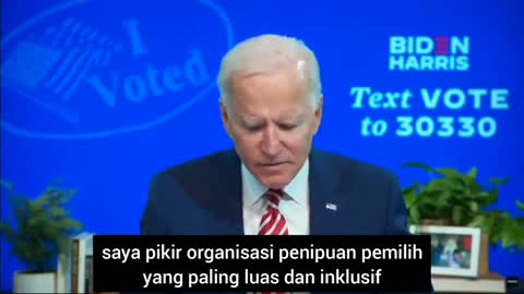 Joe Biden: Kita Membangun Organisasi Penipuan Pemilih