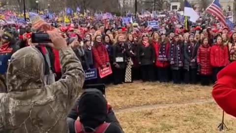 Trump supporters worshiping God