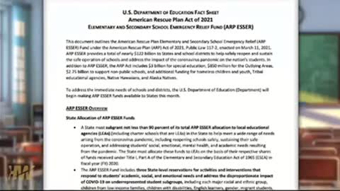 AJ DePriest Uncovers Enormous Covid Bribes To All Education & Hospitals From US Gov