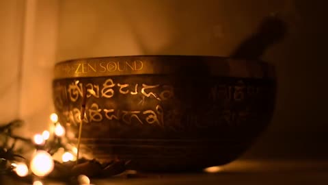 MANTRA MEDITATION And Healing Tibetan Singing Bowls - Sound Therapy