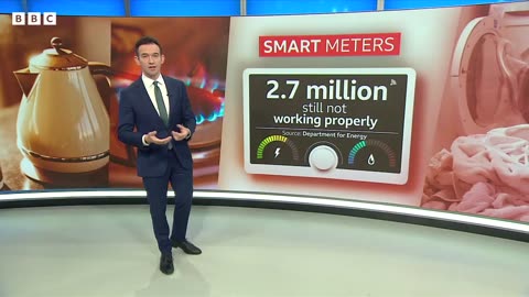 Almost three million smart meters in Britain are not working properly.