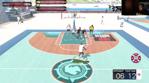 NBA 2k23 1° time on Neighborhood @darkboydgames