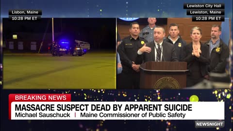 Maine police give update after shooting suspect was found dead