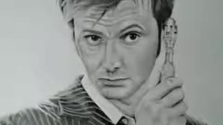 Drawing Doctor Who - 10th Doctor
