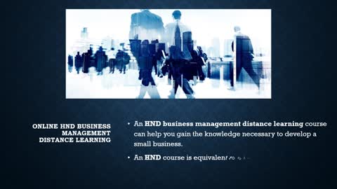 HND Business Management