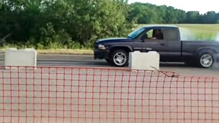 Dodge Dakota Burnout Contest