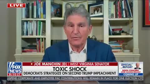 Joe Manchin Drops BOMB On Democrat Plan to Impeach Trump Again