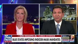 Gov. Ron DeSantis on states bringing back mask mandates over the Omicron variant