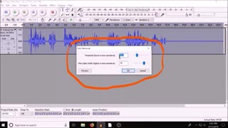 Audacity automatic click removal