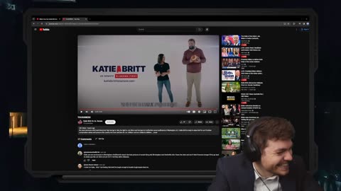 Nick Fuentes reacts to Kaite Britts response to the State Of The Union