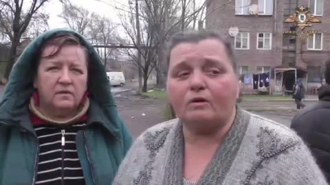 ukranian residents said its ukranian troops
