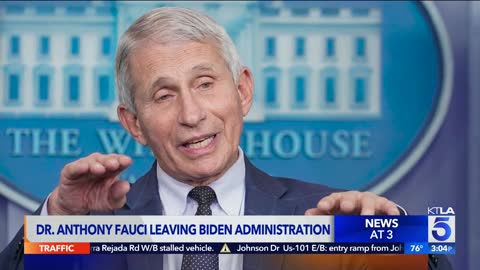 Fauci to leave Biden administration in December