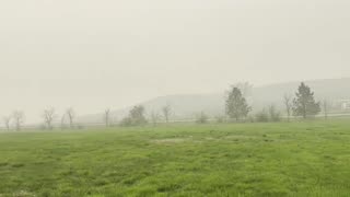 Canadian Wildfire Smoke In NW South Dakota