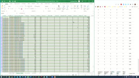 Michigan SOS website extracting data