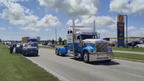 Canada farmers and truckers convoy to protest fertilizer reduction proposal