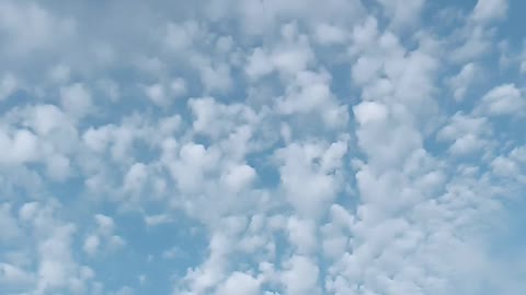 Barcelona sky footage April 30th 2021