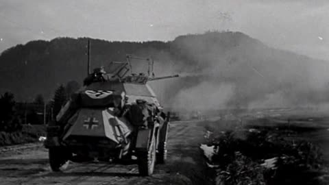 Sd kfz 222 armored cars in action