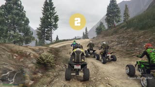 ATV race turns to chaos - GTA 5