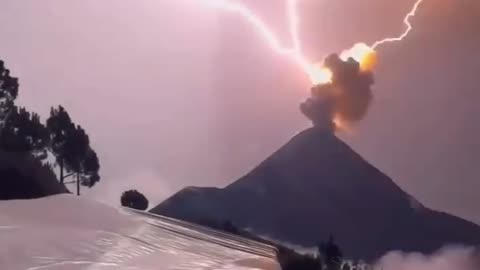 Volcanic and lightning