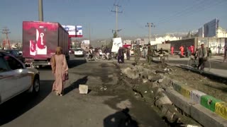 Suicide bomber hits Afghan security forces convoy