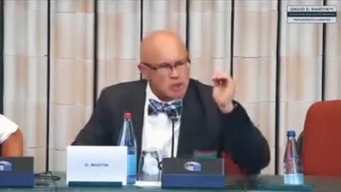 El Dr. David E. Martin en el Parlamento Europeo