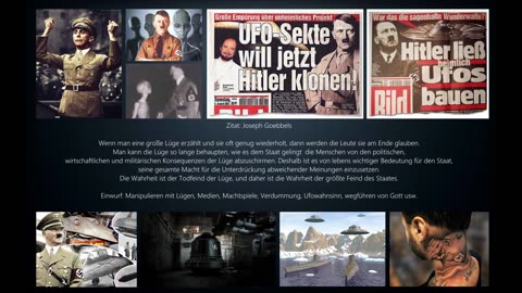 Ufowahnsinn - Hitler Ufos - Esoterik Naivität Antisemitismus Ufologie Ufos Deutschland Gegen Rechts