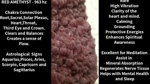 Red Amethyst/Tools for Healing and Meditation/