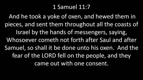 KJV Bible 1st Samuel Chapter 11