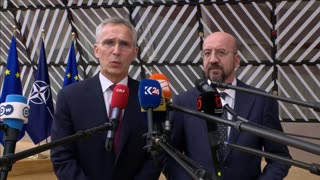 NATO Secretary General with the President of the European Council Charles Michel - June 29, 2023