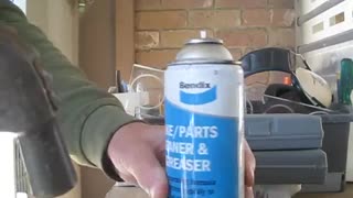 Pressure Pack Spray Nozzle Removal