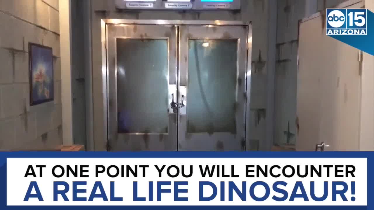 DINO DNA! Be the hero at the Jurassic Escape Room in Arizona - ABC15 Digital