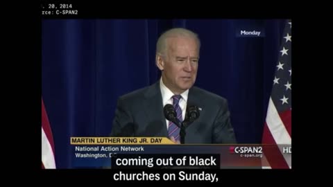 Confabulated Biden on Civil Rights Activism