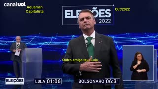 Bolsonaro: "Esses são seus amigos, Lula?"