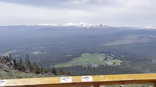 360' Panoramic Alpine Views – Black Butte Trail – Deschutes National Forest – Central Oregon – 4K