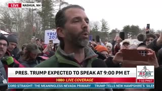 FULL INTERVIEW: Matthew interviews Donald Trump Jr. in New Hampshire - 1/22/24.