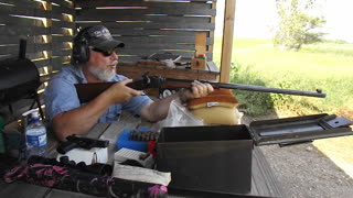 Some target practice with my 45-70 Sharps rifle