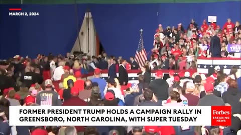SHOCK MOMENT: Trump Abruptly Stops NC Rally Speech When Attendee Suffers Medical Emergency