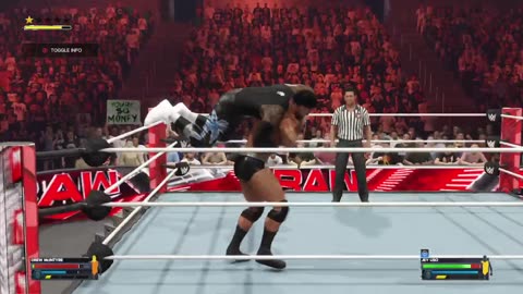 WWE 2K24 - Universe mode Raw Match Jey Uso VS Drew Mcintyre