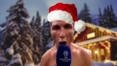 Cristiano Ronaldo Siuuu, but Christmas songs
