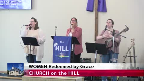 REDEEMED BY GRACE...WOMEN'S MINISTRY. Worship music and Powerful Word