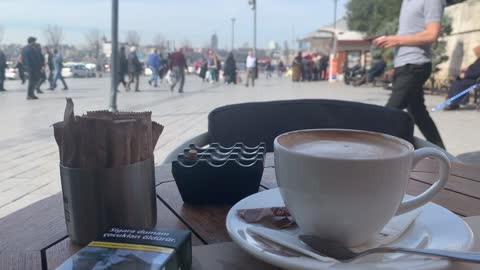 Coffee time at Istanbul