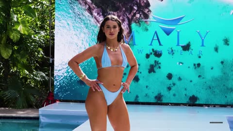 Jesenia Echeverria in Slow Motion | Miami Swim week 2024 | Fusion Fashion Events