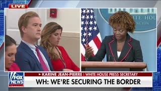 Peter Doocy Grills Karine Jean-Pierre About the Biden Administration’s Fentanyl Crisis Response