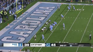 Duke Blue Devils vs. North Carolina Tar Heels Game Highlights - Nov 11, 2023