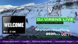 [GER/ENG] MELODIC HOUSE - TECHNO mixed by DJ Virens | LIVE - #follow me!